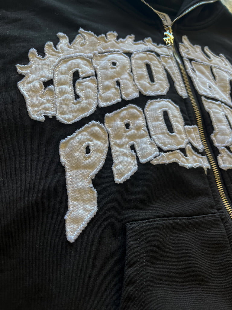 GROWTH FULLZIP (BLACK)