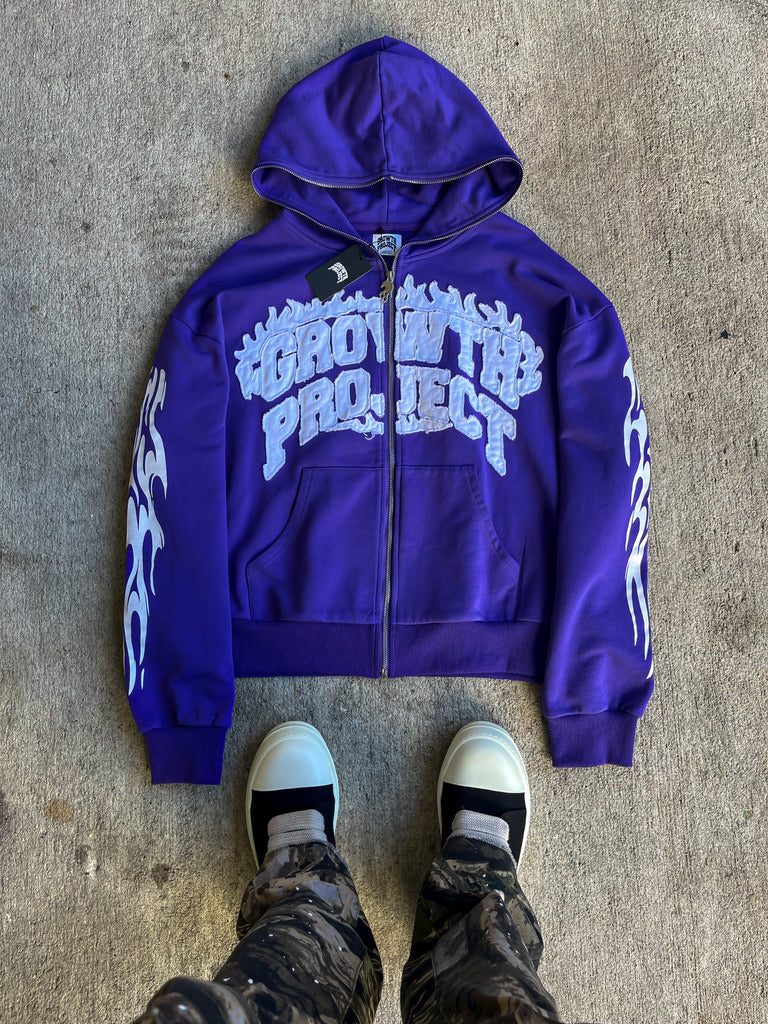 GROWTH FULLZIP (PURPLE)