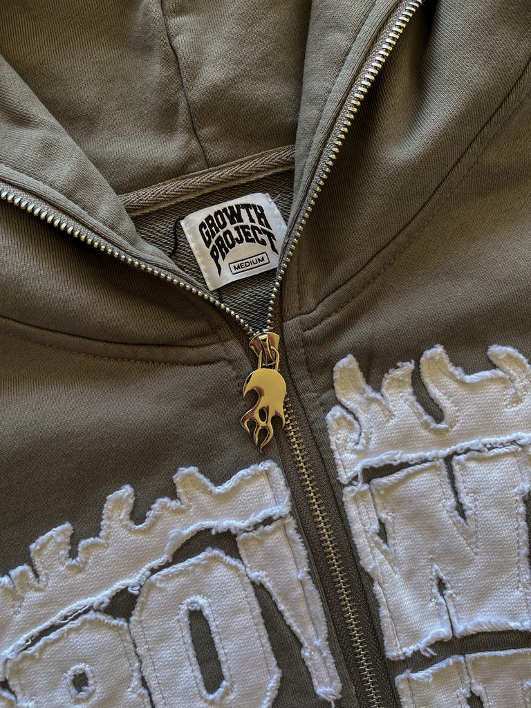 GROWTH FULLZIP (GRAY)
