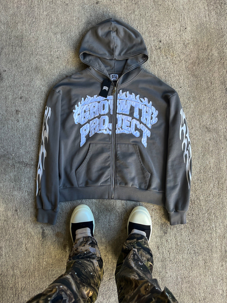 GROWTH FULLZIP (GRAY)