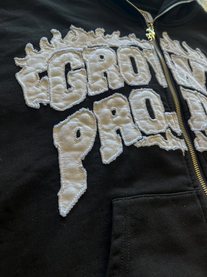 GROWTH FULLZIP (BLACK)