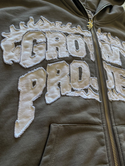 GROWTH FULLZIP (GRAY)